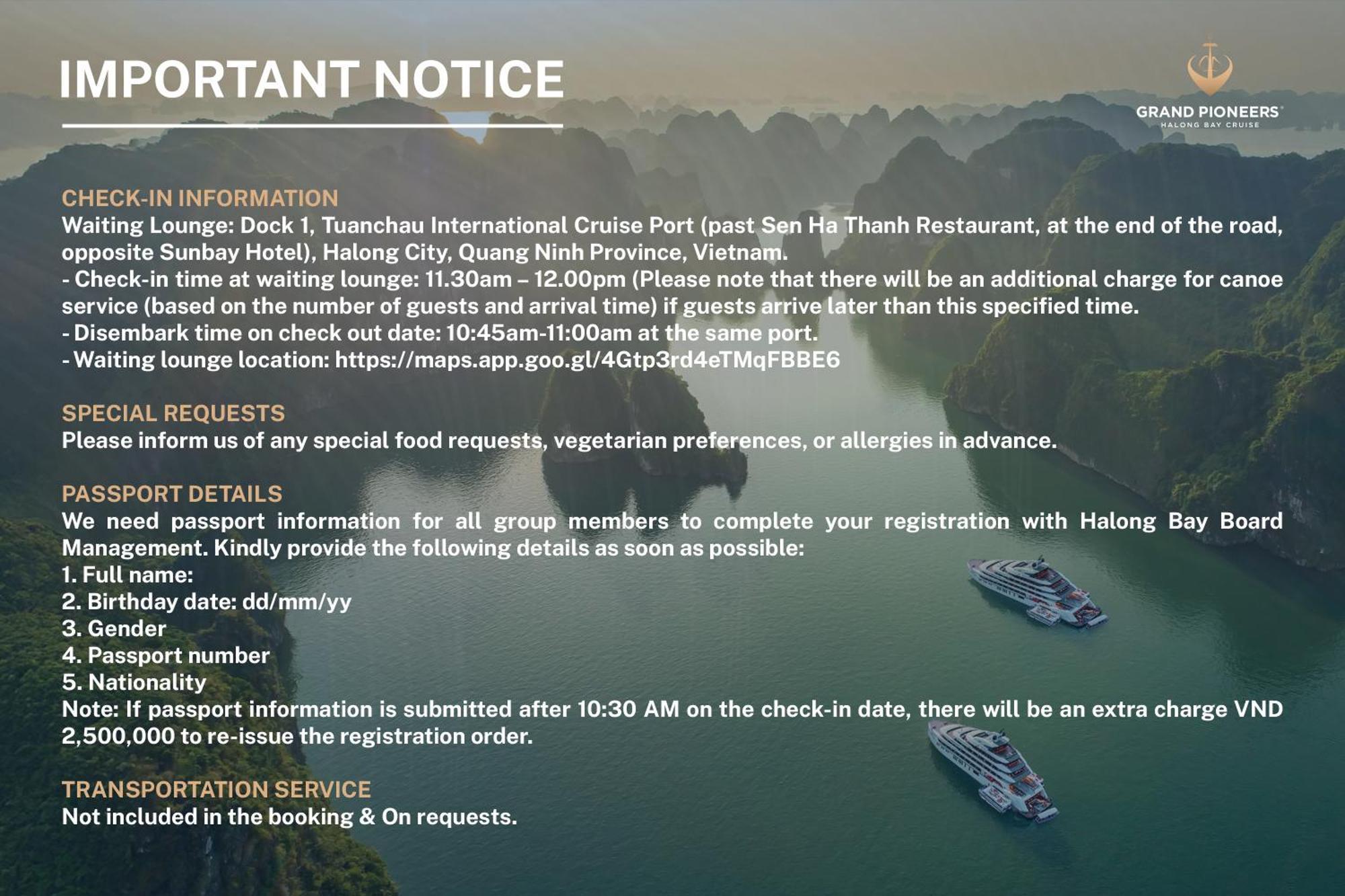 Grand Pioneers Halong Bay Cruise 2 Hotel Ha Long Buitenkant foto